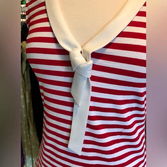 Voodoo Vixen Tops - ⚓️Voodoo Vixen Haili Nautical Striped Top Red⚓️